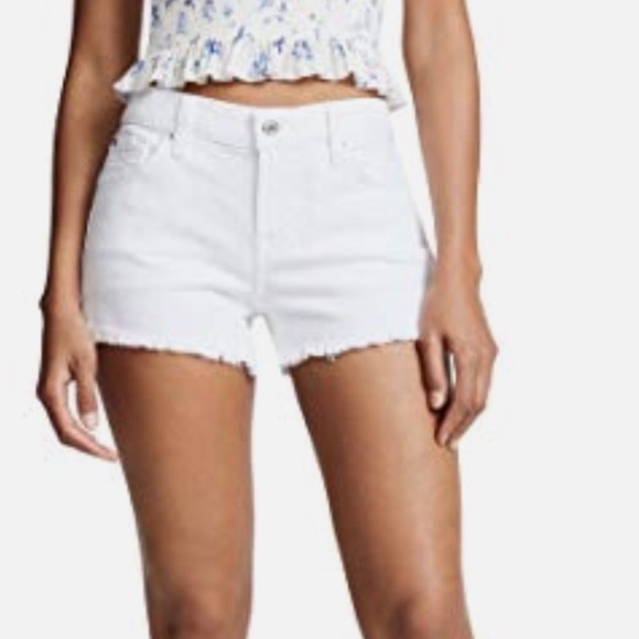 Seven7 Pants - Seven 7 White Shorts Jean Size 6